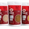 GKS Millets 2.5Kg - Natural Grains Combo Pack of 5 | Unpolished Millets | Siridhanya | Foxtail 500g, Kodo 500g, Proso 500g, Little 500g, Barnyard 500g |100% more Fibre than Rice